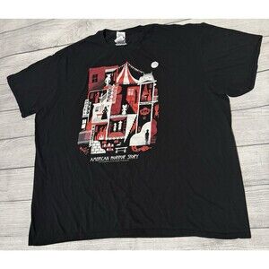 American Horror Story Hotel Cortez Mashup T Shirt Size 3XL Black Licensed HTF
